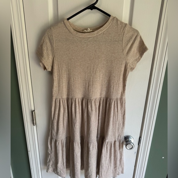 See You Monday Dresses & Skirts - See you Monday size Large tan‎ dress